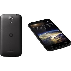 Vodafone Smart 4 power, zwart (4 GB, Zwart, 5.40"), Smartphone, Zwart