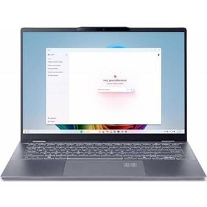 Acer Swift 14 AI COPILOT+ Intel Core Ultra 7 256V 16GB Intel Arc Graphics 1TB 14" WUXGA Windows 11 (14", 1000 GB, 16.38 GB, IT), Notebook, Grijs