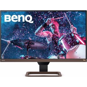 BenQ EW2780U (3840 x 2160 Pixels, 27""), Monitor, Bruin, Zwart