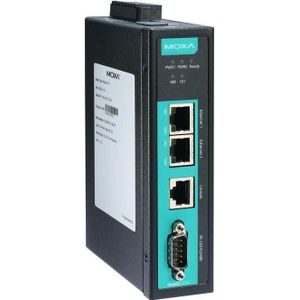 Moxa MGATE 5114-T - 1-poorts Modbus IEC101 naar IEC104 gateway, bedrijfstemperatuur van -40 tot 75C, Router