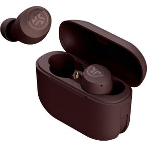 JLab Audio JLab Go Air Tones Pantone 4975 C Draadloze In-Ear koptelefoon met 32 uur speeltijd, ingebouwd (32 h, Draadloze), Koptelefoon, Bruin