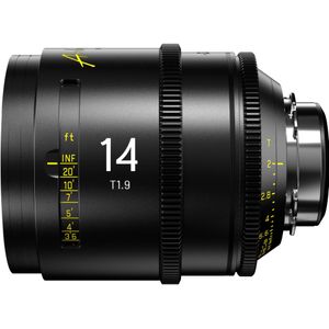 Dzofilm Arles 14mm T2 FF/VV Prime Cine objectief voor PL (metrisch) (PL, Volledig formaat), Objectief, Zwart