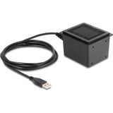 Delock - USB Barcode Scanner - Wired - Duits - 1D en 2D, 60 scans per seconde