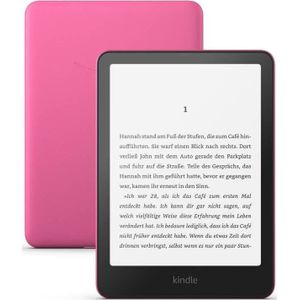 Amazon Kindle Paperwhite (16GB) met advertenties (7", 16 GB, Roze), eReader, Roze