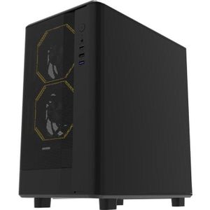 Darkflash Tech Darkflash DB330M Mesh computer case (black) (ITX), PC-behuizing, Zwart