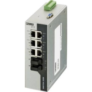 Phoenix Contact Managed Ethernet Switch 6x RJ45 Poorten (6 ports), Netwerkschakelaar