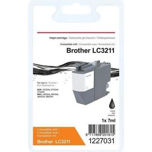 Office Depot - LC3211BK - Inktcartridge - Zwart - 7 milliliter