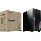 Gigabyte GiBy GB-AC500G ATX (ATX, E-ATX, Mini-ITX, mATX), PC-behuizing, Zwart