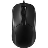 Perixx - PERIMICE-209 - Muis - Zwart - USB - 800 DPI - Bedraad