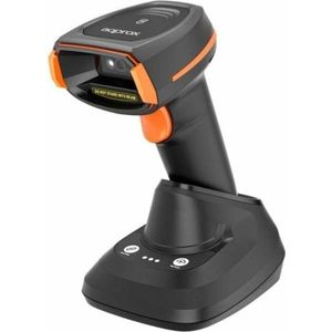 Approx appLS24WSBS (1D streepjescodes, QR-code), Barcode scanner, Zwart, Oranje