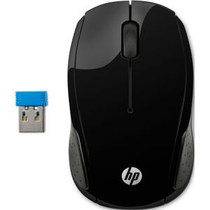 HP 200 (Draadloze), Muis, Zwart