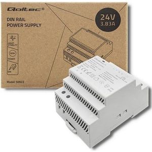 Qoltec - Stromforsyning - PC-Voedingseenheid - Grijs - 92W