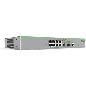 Allied Telesis AT-FS980M/9PS-50 Managed Fast Ethernet (10/100) Power over Ethernet (PoE) Grijs