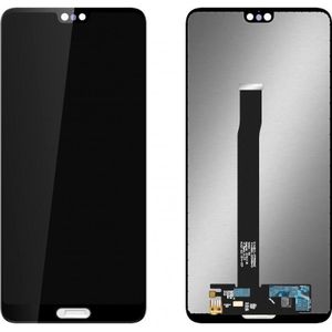 MP Display Unit für Huawei P20, w/o Frame, Aftermarket, Schwarz (Huawei P20), Onderdelen voor mobiele apparaten