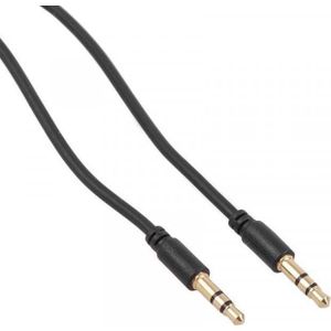 Maclean Kabel audio Jack 3""1/2 Maclean M/M 1,5m (Noir) (1.50 m, 3,5 mm aansluiting (AUX)), Audiokabel