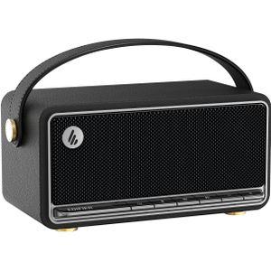 Edifier MP330 Bluetooth Speaker - retro black, Bluetooth luidspreker, Zwart