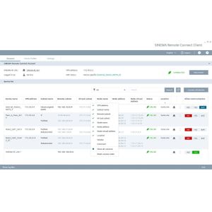 Siemens SINEMA RC-client V3 OSD voor Windows