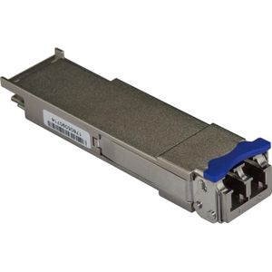 StarTech 40GBase-LR4 QSFP+ SM, Zendontvangers, Zilver