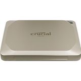 Crucial - X9 Pro voor Mac - SSD Extern - Beige - 2 TB - USB 3.2 Gen 2 Type-C - 1050 MB/s - IP55 Spatwaterdicht, Stofbestendig