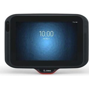 Zebra CC6000, 10" PCAP kiosksysteem staand (verticaal), USB, Ethernet, WLAN, VESA 75 (2D-streepjescodes, 1D streepjescodes), Barcode scanner