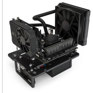 Streacom BC1 Mini V2 (Mini-DTX), PC-behuizing, Zwart