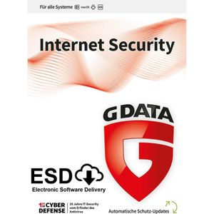 G Data InternetSecurity volledige versie, 3 apparaten, 1 jaar voor Windows & Android & iOS & Mac OS