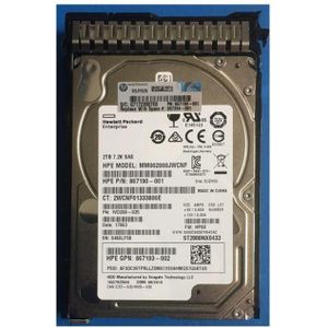 HPE - HDD 2TB 12G 7.2K SFF SAS SC - Harde Schijf - 2.5 inch