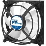 Arctic F9 Pro (92 mm, 1 x), PC ventilator, Wit, Zwart