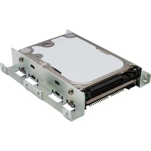 InLine - Behuizing voor Opslagstations - 6,4 cm - Accessoires voor Harde Schijven