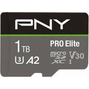 PNY - Pro Elite - Micro SDXC Kaart - 1TB - Hoge Snelheid