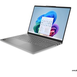 Lenovo IdeaPad Slim 5 (16", 512 GB, 16 GB, DE, AMD Ryzen AI 5 340), Notebook, Grijs