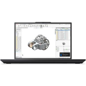 Lenovo ThinkPad P16v Gen 3 (16", 1000 GB, 32 GB, DE, Intel Core Ultra 7 255H), Notebook, Zwart