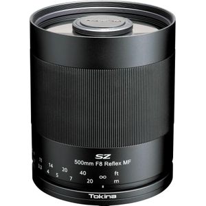 Tokina SZ Super Tele 500mm f/8 Reflex MF Canon EF-M (Canon EF-M, Volledig formaat), Objectief, Zwart
