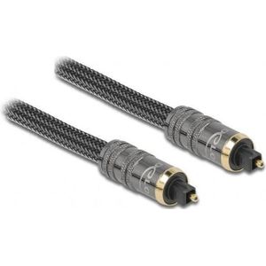 Delock TOSLINK standaard kabelconnector (5 m, Optische), Audiokabel