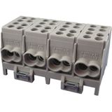 Pollmann - HLAK-25 - Afzweigklem - Staalplaat - 4-polig