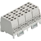 Pollmann - HLAK-25 - Afzweigklem - Staalplaat - 4-polig