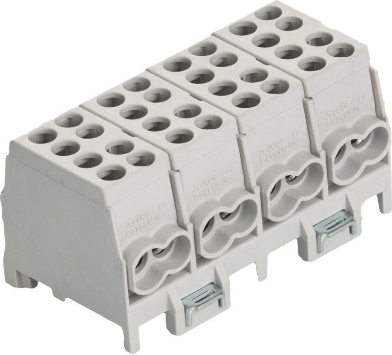 Pollmann - HLAK-25 - Afzweigklem - Staalplaat - 4-polig