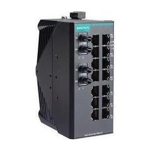 Moxa EDS-2016-ML-MM-ST - Unmanaged Ethernet-switch met 14 10/100BaseT(X)-poorten (14 ports), Netwerkschakelaar