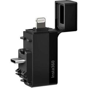 Insta360 X3 snelle lezer (x3), Actioncam-accessoires, Zwart