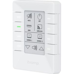 Biamp Uniform 8U (Apparaat-specifieke afstandsbediening, Infrarood), Afstandsbediening, Wit