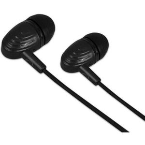 Esperanza EARPHONES WITH MICROPHONE EH193 BLACK 5901299941737 (Bedraad), Koptelefoon, Zwart