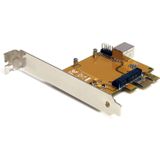 StarTech - Pcie Naar Mini Pcie Kaart Adapter - Adapter - Zwart - Inclusief Slotplaten