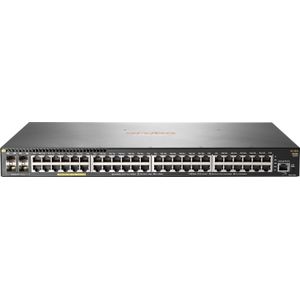 Aruba 2930f (48 ports), Netwerkschakelaar, Zwart