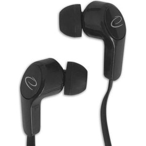 Esperanza Stereo oortelefoon met microfoon Eh196 Zwart (Bedraad), Koptelefoon