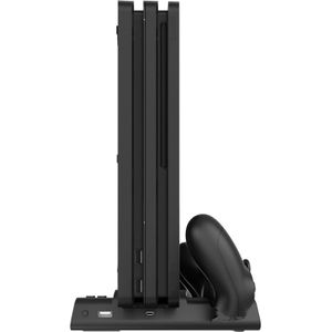 White Shark Haai PS4-19076 Cutman PS4 Koelpad + 2 Oplaaddocks (PS4), Accessoires voor spelcomputers, Zwart