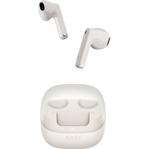 Aukey MOVE VIBE - Earbuds (ANC, 25 h, Draadloze), Koptelefoon, Wit