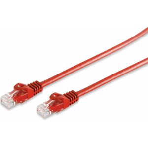 Shiverpeaks S/CONN maximale connectiviteit netwerkkabel-RJ45 patchkabel U/UTP metCat.7 raw kabel rood 15m (U/UTP, CAT7, 15 m), Netwerkkabel