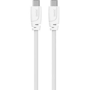 Sinox USB C 2.0 kabel. 1m. Hvid, TV muurbeugel