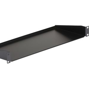 StarTech.com - 1U Server Rack Schap - Universele Rack Mount Cantilever Shelf - Max 15kg - Diepte 18cm