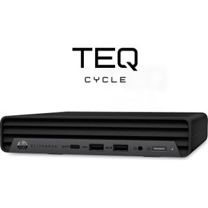 Teq Cycle 800 G6 DM i5-10500T/16GB/256M2/W11P (256 GB, 16 GB, Intel Core i5-10500T), PC, Zwart